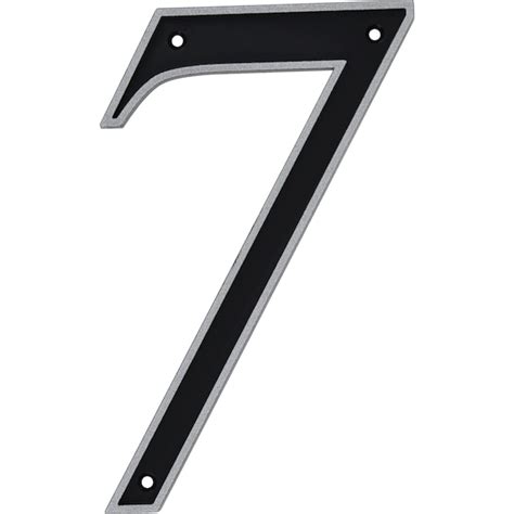 metallic reflective house letter plaques 6 inch letters|reliabilt black reflective house numbers.